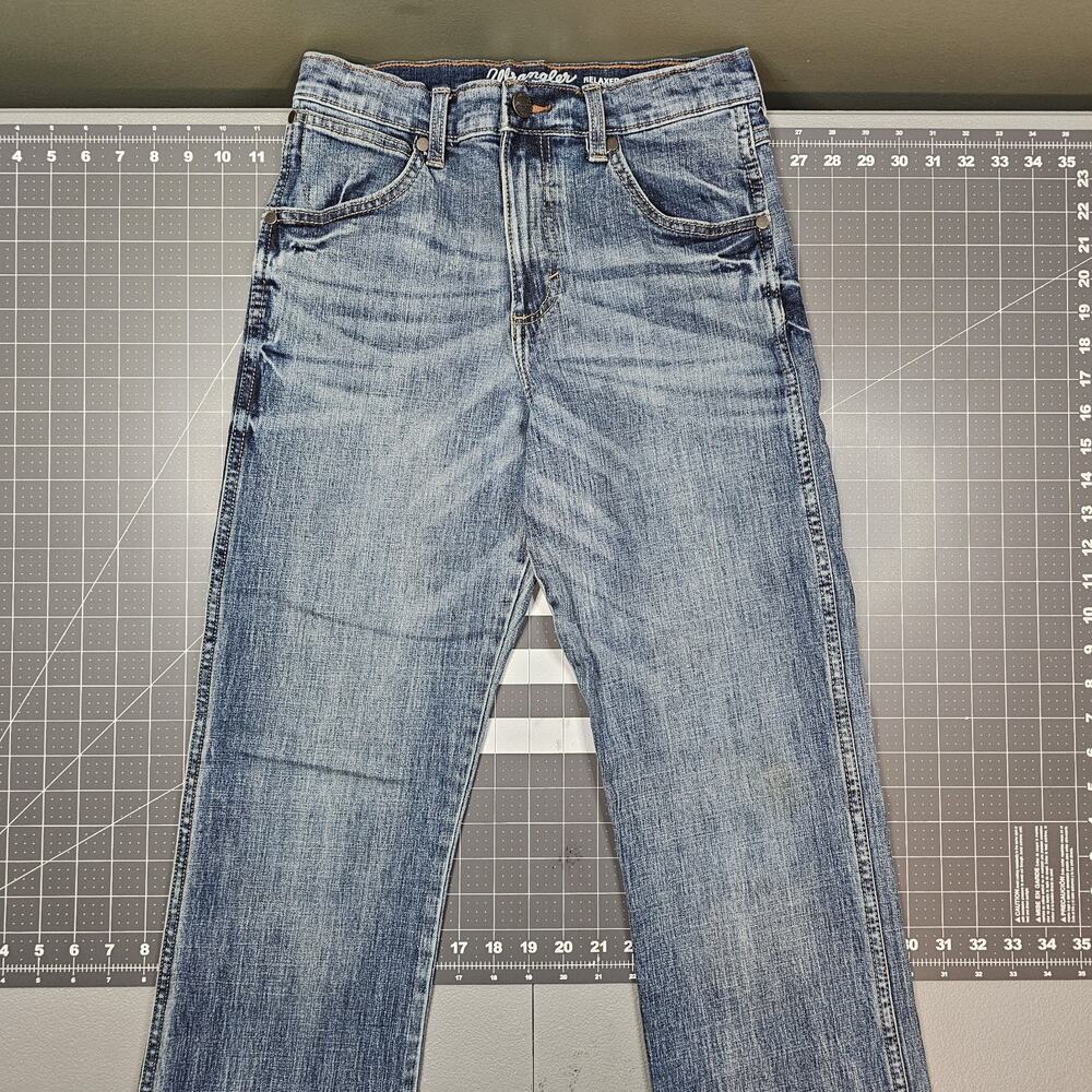 Wrangler Retro Jeans Boys 16 Slim 27x30 Relaxed Boot Cut Western Cowboy Grunge